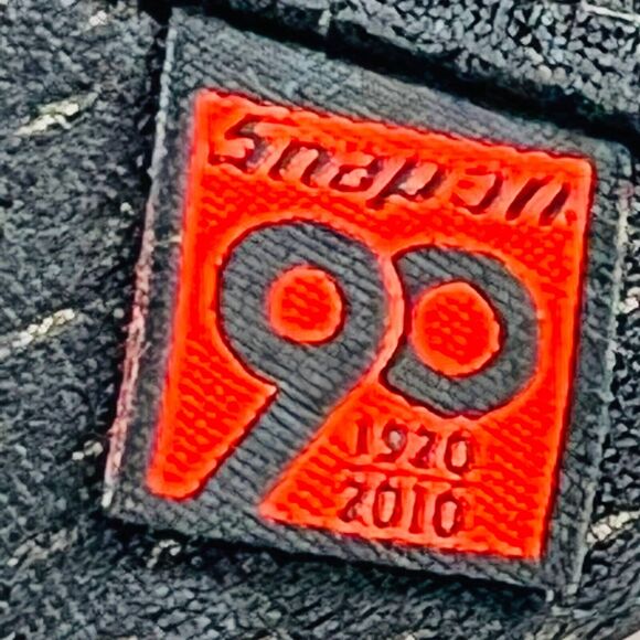 Wrench S Logo 2010 Flames Mens Snap-On Tools Cap Black Red Mesh 90th Year OS - Picture 6 of 12